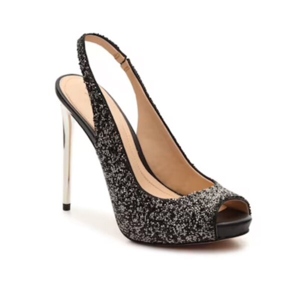 Vince Camuto Imagine Crystal-Pearl Heels - Picture 1 of 12